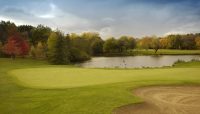 a green at George W. Dunne National Golf Course