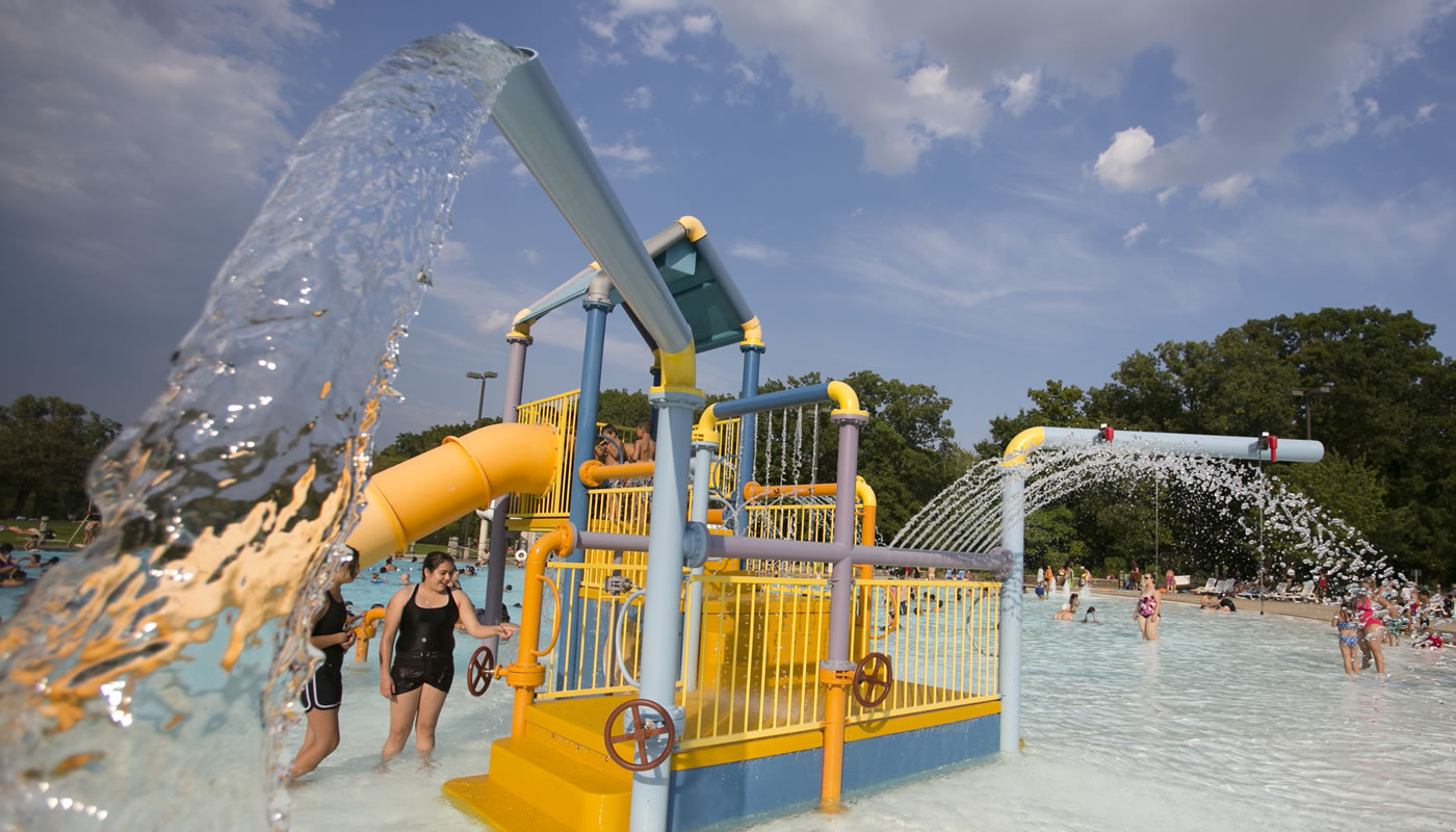 pool area at Whealan Pool Aquatic Center